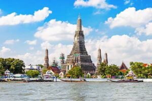 Der Wat Arun in BKK