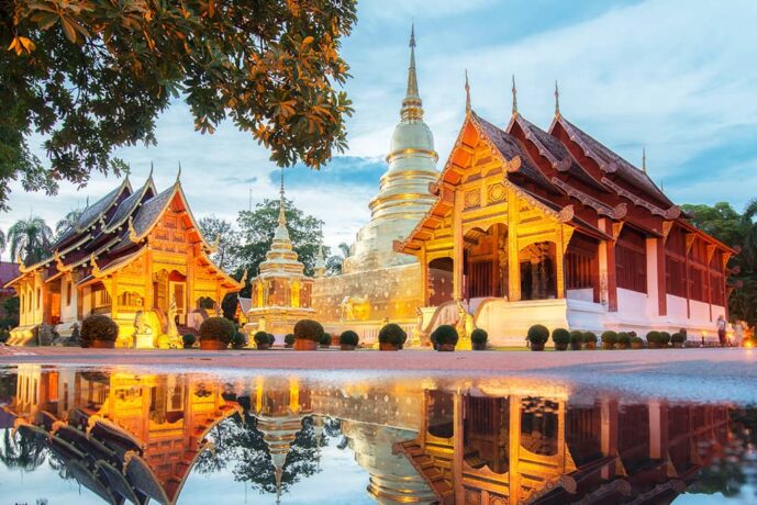 Wat Phra Singh Tempel in Nordthailand