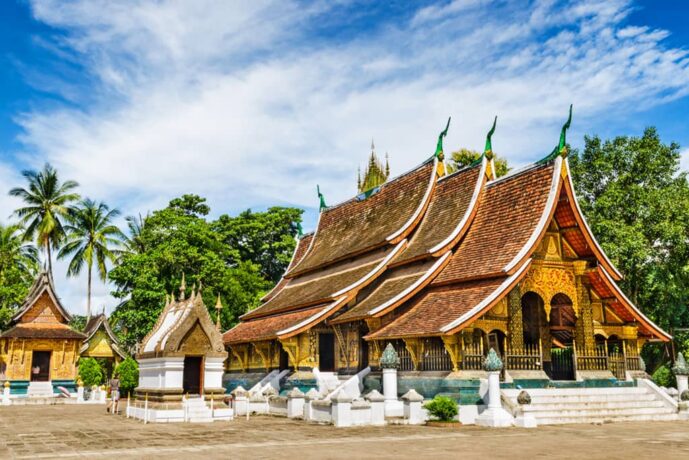Wat Xieng thong Tempel, Luang Pra bang